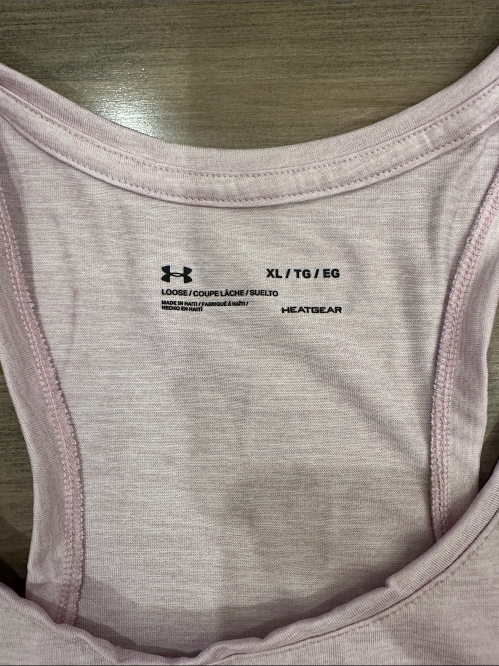 Under Armour Light Pink Racerback Performance Tank - Picture 2 of 9